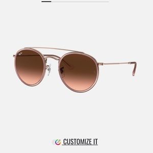 Round double bridge ray-bans